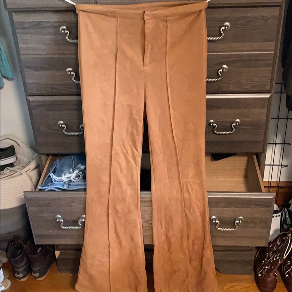 Flared dress pants